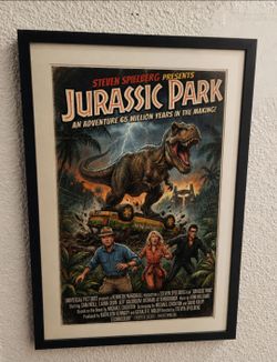 Jurassic Park - Framed Poster - 13x19