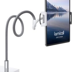 New-Lamicall Gooseneck Tablet Holder, Tablet Stand