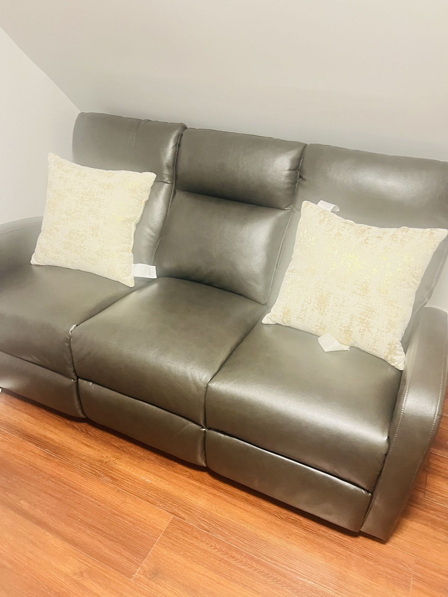  Leather Sofa Set
