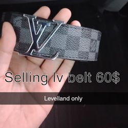 Black Lv Belt 