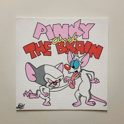 Hand Painted Pinky And The Brain 