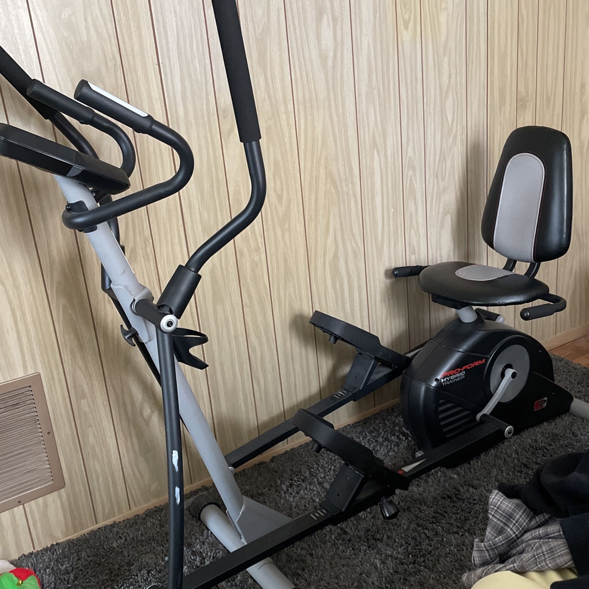 Elliptical With bike
