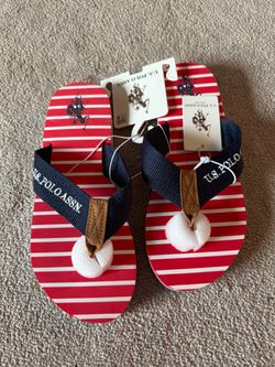 NEW U.S Polo Assn. Flip-flops