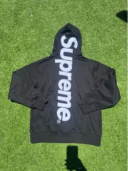 Supreme Black Pullover Hoodie