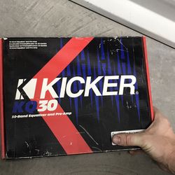 Kicker KQ-30 equalizer (for car audio) 