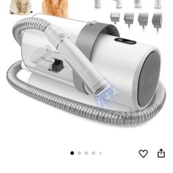 Pet Grooming Kit and Vacuum 8 In 1 Brand New 