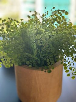 Artificial Green Plant in Decorative Pot