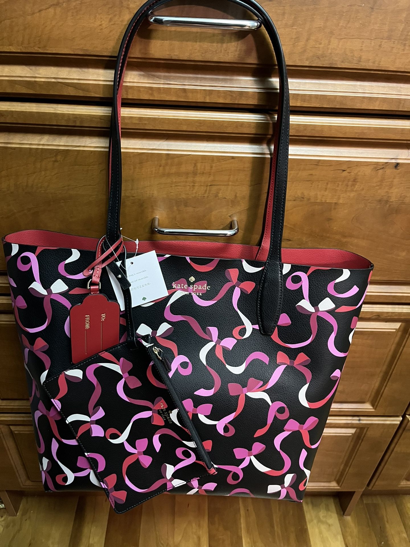 Kate Spade Wrapping Party Large Reversible Tote