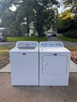 Maytag bravos washer and dryer set