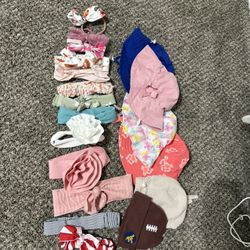 Newborn-9m Hats And Bows 