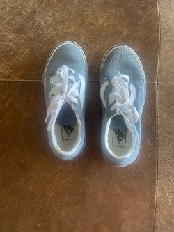Kids Blue Vans size 3 1/2