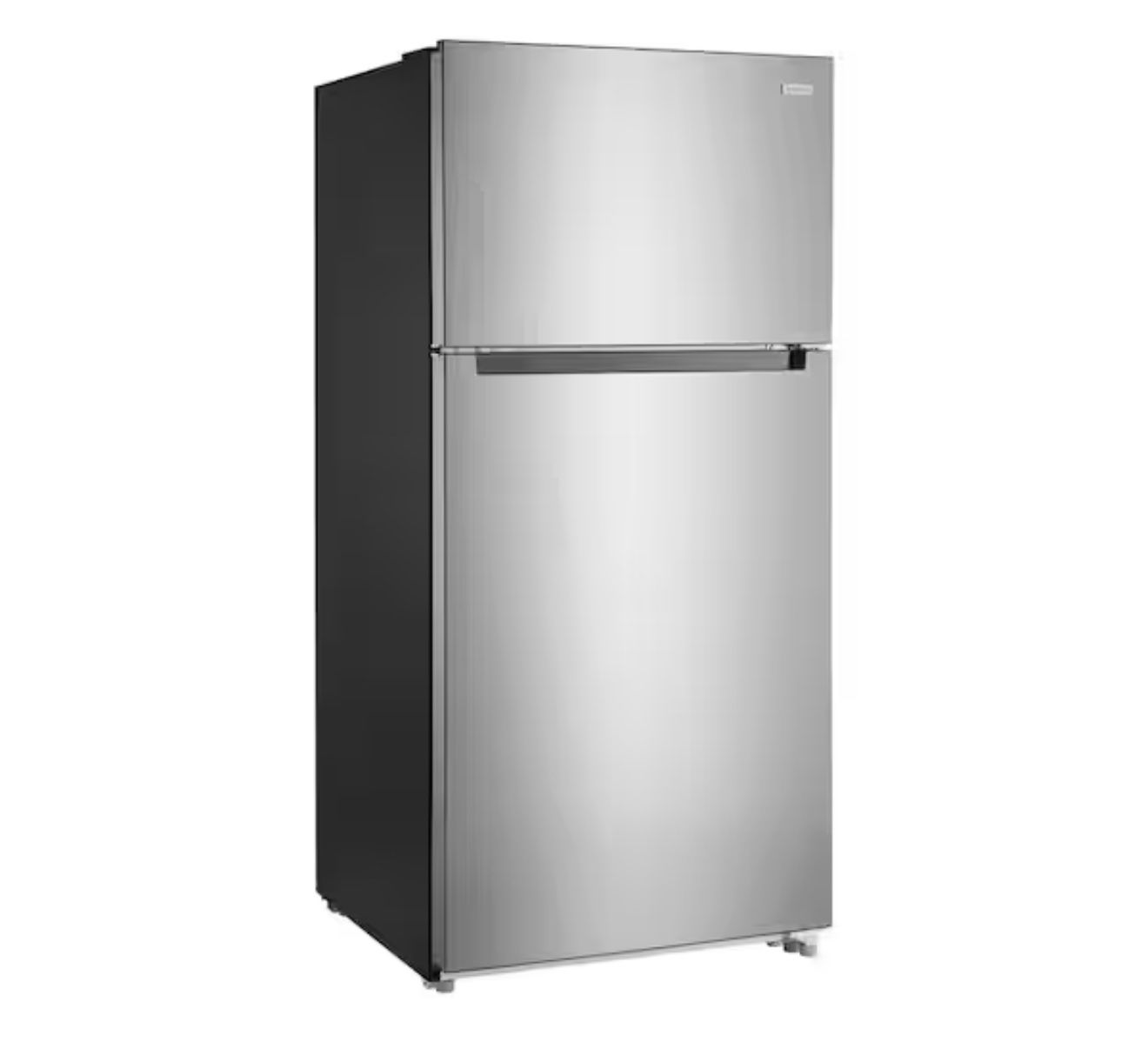 18 cu. ft. Top Freezer Refrigerator in Stainless Steel Look