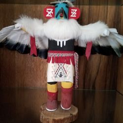 Authentic Kachina Doll. Dancing Eagle 