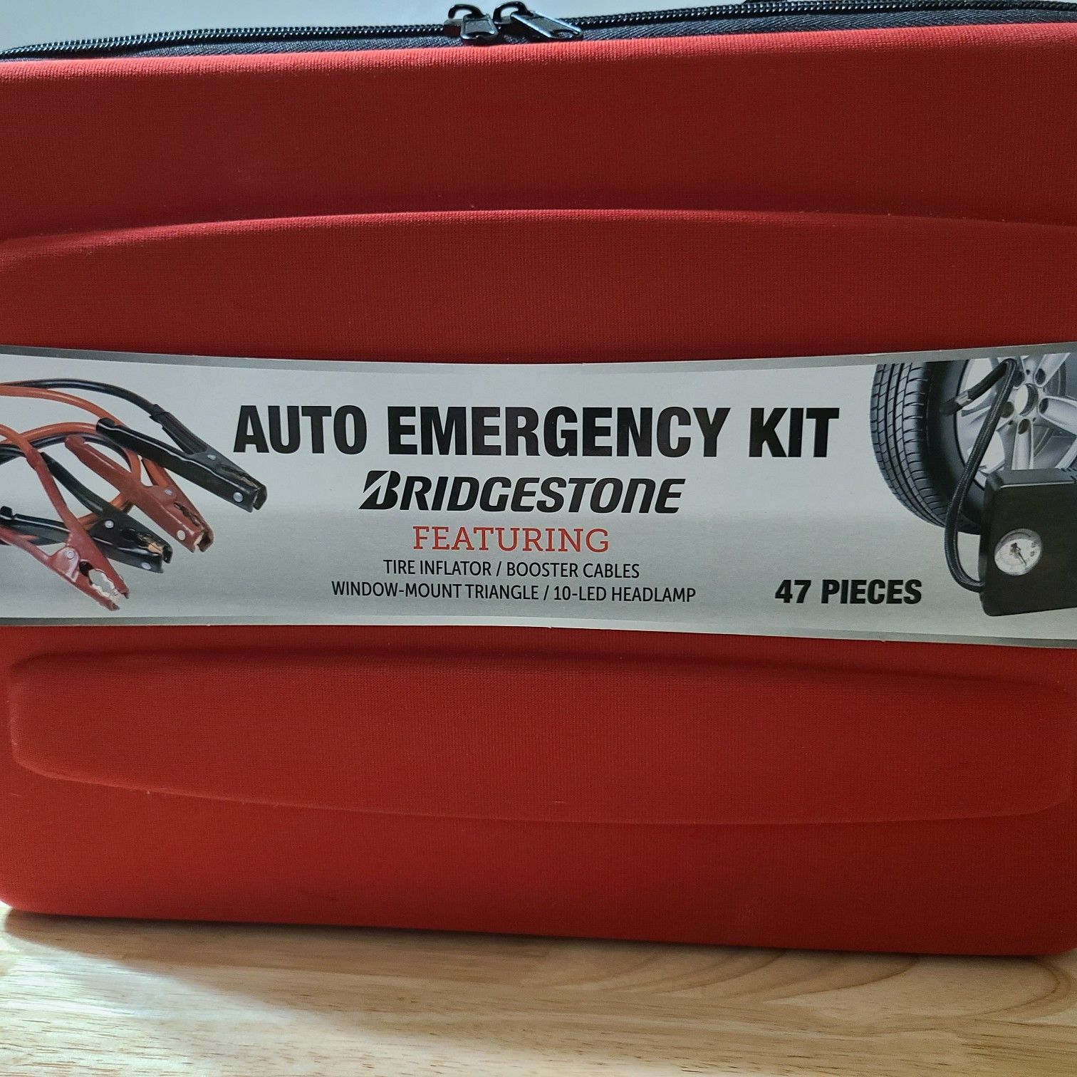Auto Emergency Kit - 47 Pieces -Bridgestone