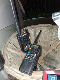 2 way radios with chargers.