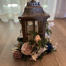 5 Wedding Centerpieces Hurricane Lamps 