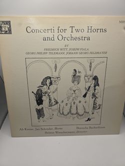 Concerti for Two Horns Classical LP