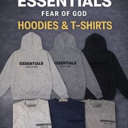 Fear of God Essentials Hoodie & T-Shirt 