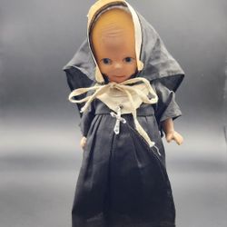Antique Composition Religious 50's Nun Doll 
