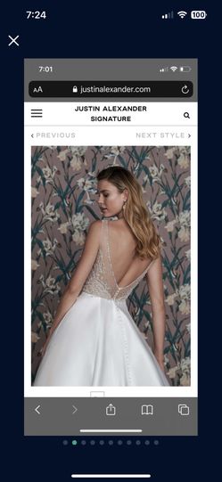 Justin Alexander Wedding Dress