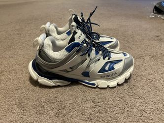 Balenciaga Track Runners Size 9 Blue 