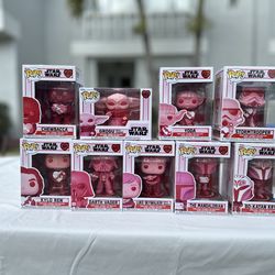 Valentine’s Day Star Wars Funko Pop Lot