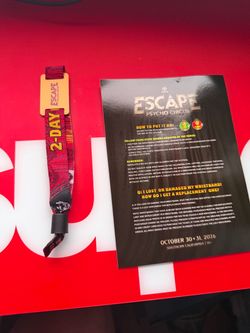 Escape Halloween 2 day pass