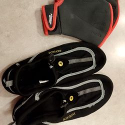Men's Swim Gloves And Shoes 