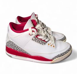 Jordan 3 Retro “Cardinal Red” M 7