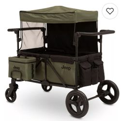 Jeep Deluxe Wrangler Stroller Wagon by Delta Children