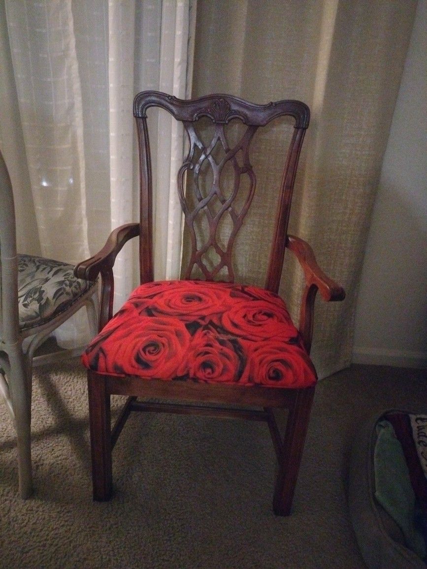 Rose Wooden Chair