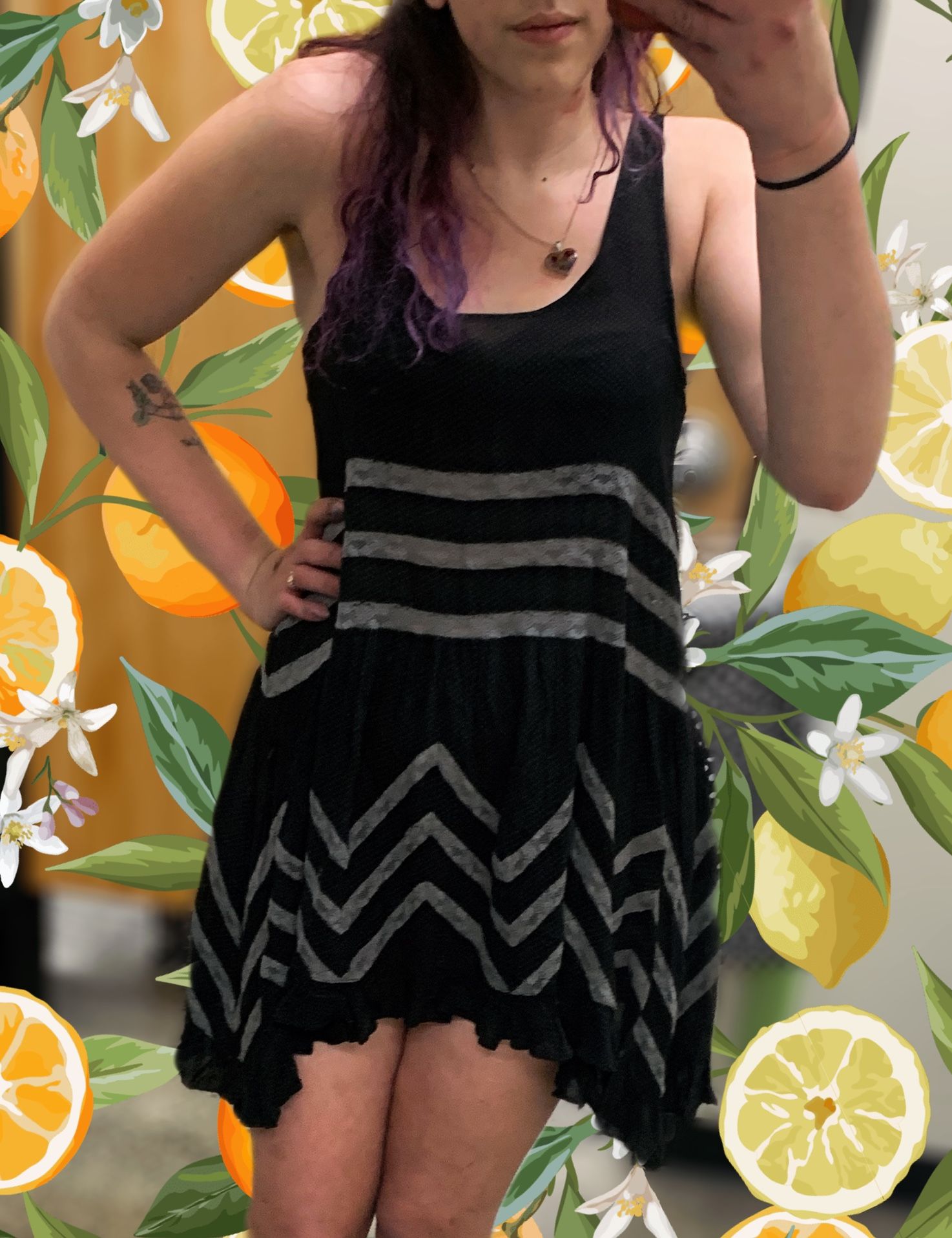 Intimately Free People Voile Trapeze Dress