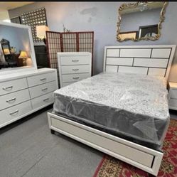 Full Or Queen Bedroom Set Available For Fast Delivery 