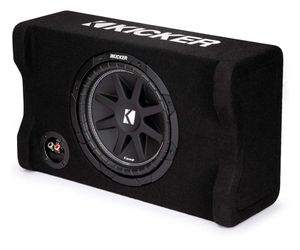 KICKER 48CDF104 Comp 10" Subwoofer in Down Firing Enclosure, 4-Ohm
Comp Subwoofer in Down Firing Enclosure