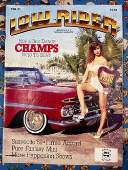 LowRider Magazine February 1991