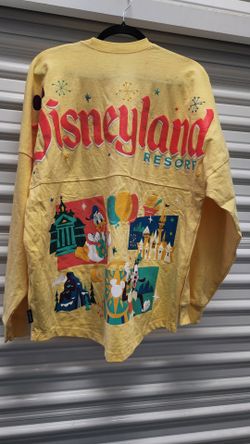 Walt Disney World Spirit Jersey Adult Medium Yellow Play In The Park NWT