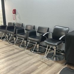 Five chairs for 150 each or all of them for 500