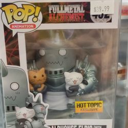 Full Metal Alchemist Alphonse With Kitties Funko Pop