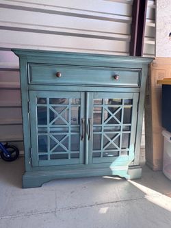 Blue Accent Table