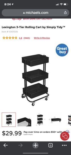 3 Tier Rolling Storage 