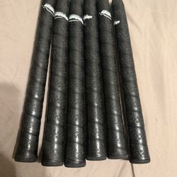 Set of 6 Jumbomax Str8 Tech Wrap X-Small Grips 