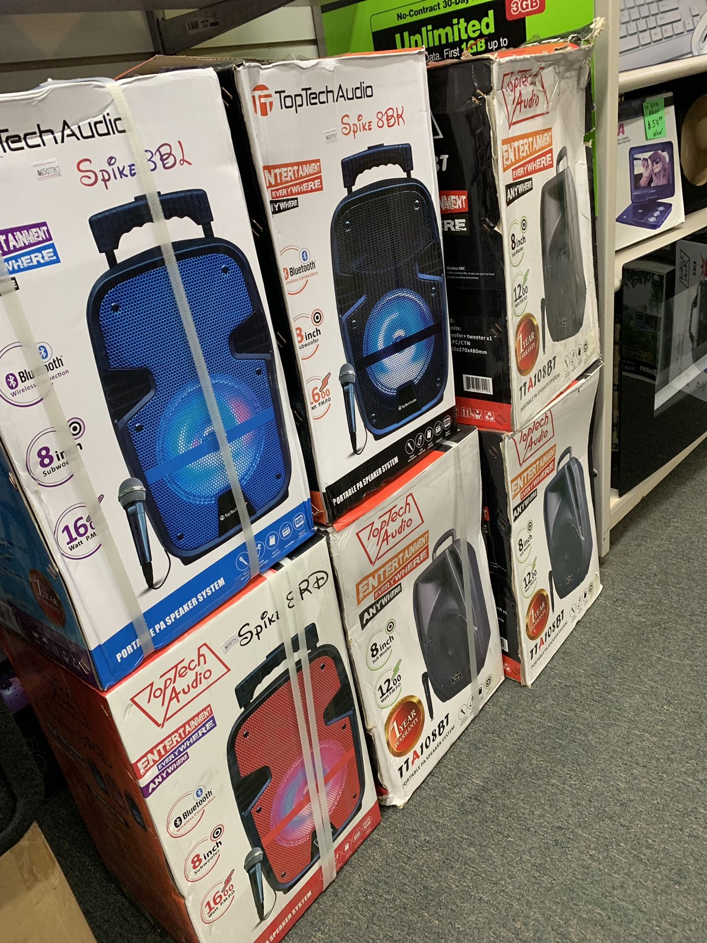 ALL BLUETOOTH SPEAKERS AVAILABLE NOW STARTING $29 and up