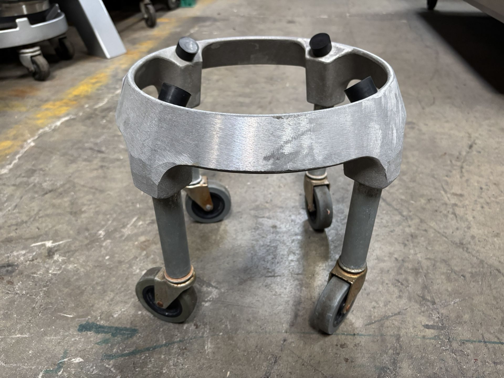 Hobart 20 30 40 Quart Mixer Bowl Dolly Rolling Transport Cart 12” Tall Made In USA Like New It’s Available!!