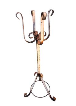 Antique Wrought Iron Planter