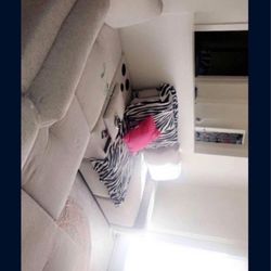 Sectional Couch, Built In Speaker