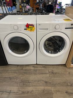 LG Washer & Dryer Set Take It Home In Payments Please Read Description