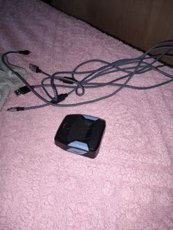 Multi-Port USB Hub with Braided Cables