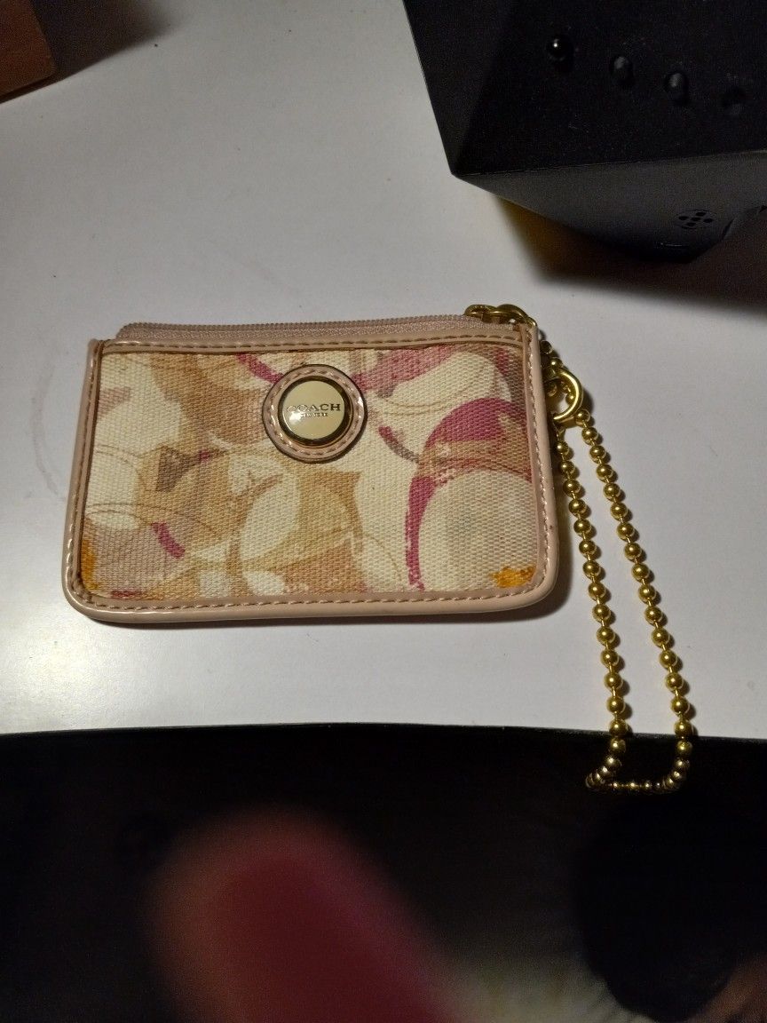 Coach Keychain  Coinbag