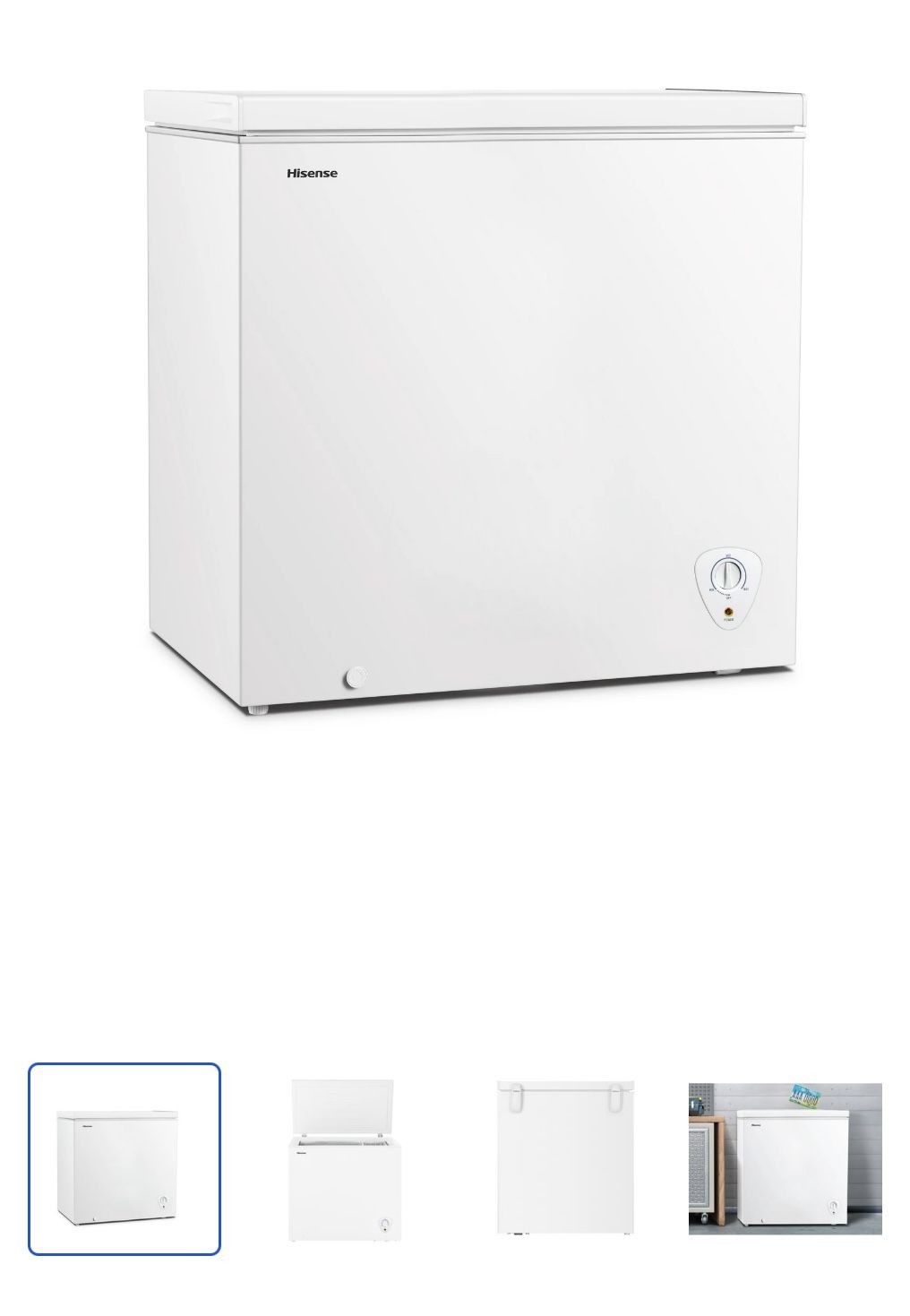 7 Cu Ft Chest Freezer