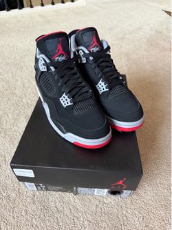 DS Nike Air Jordan 4 Bred OG 2019 sz 8.5